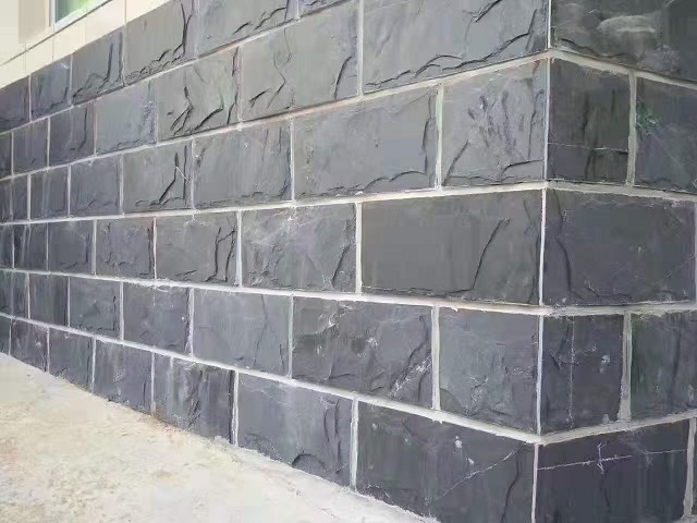 青石板外墻，青石板地磚